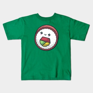 Deliciously Cute: Kawaii Japanese Food Kids T-Shirt